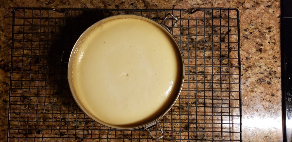 cooked flan