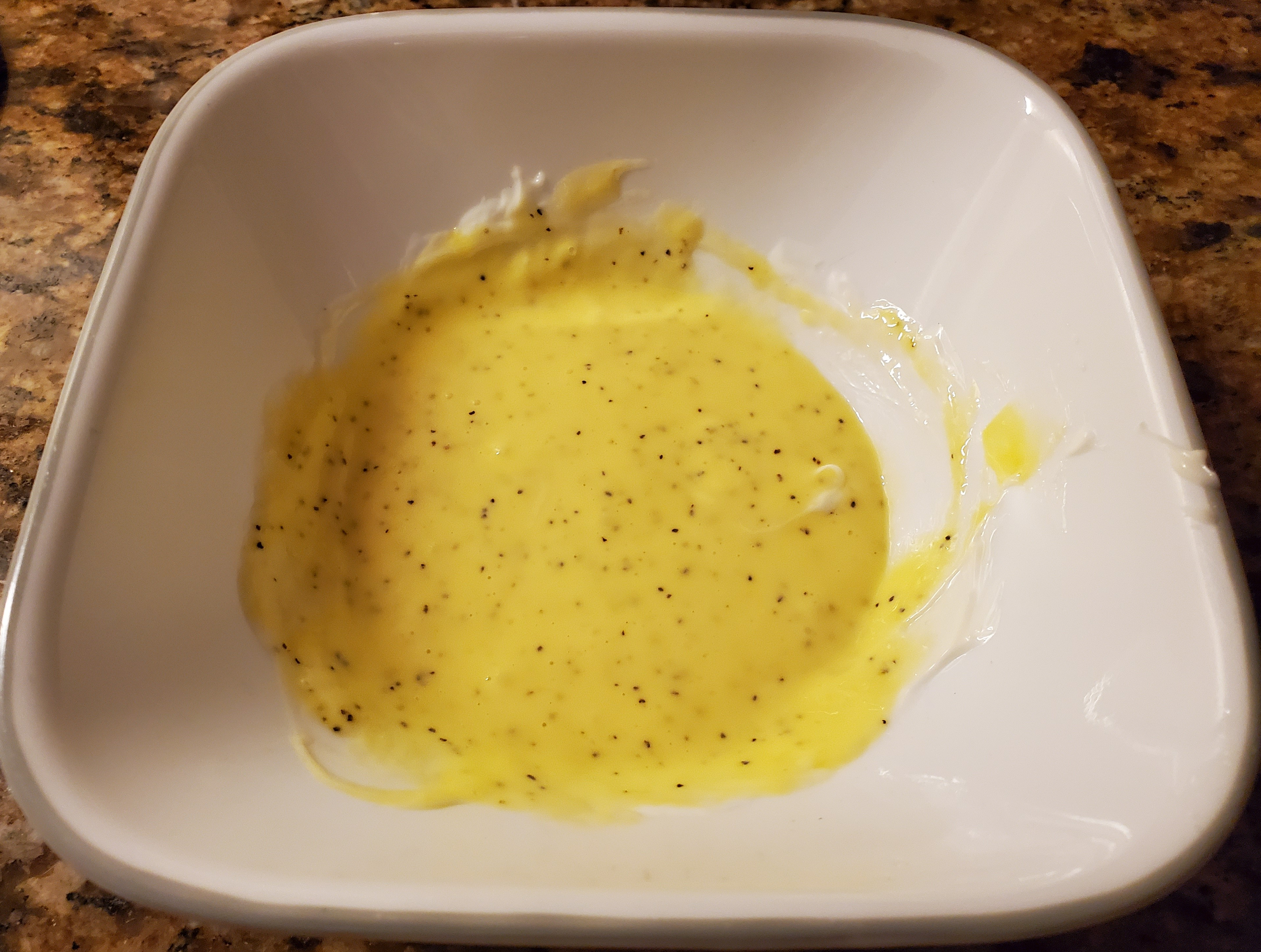 egg yolk mayo salt pepper